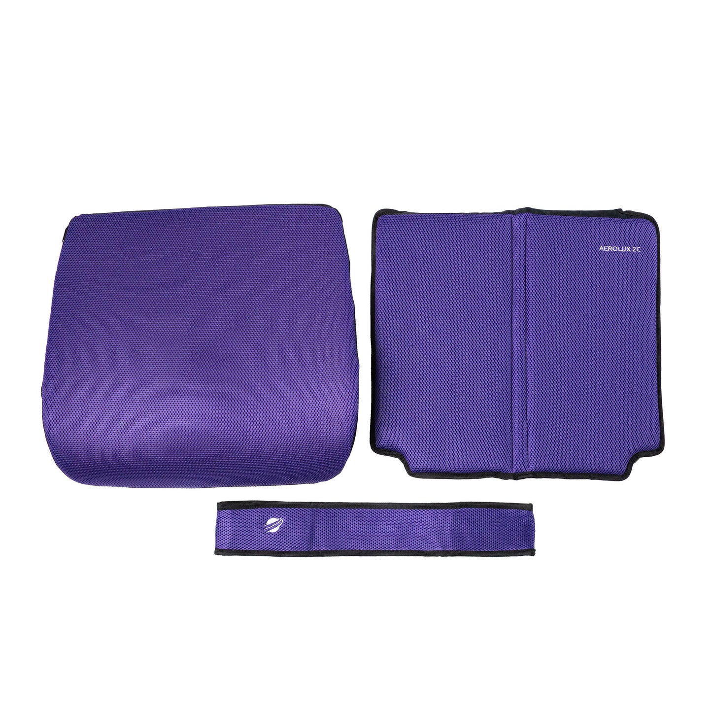AEROLUX 2C - Ensemble de coussins de couleur - Violet S/3