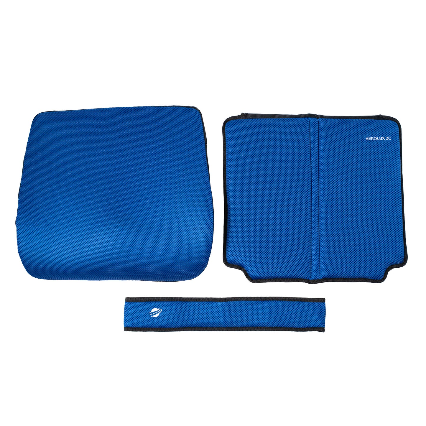 AEROLUX 2C - Ensemble de coussins de couleur - Bleu S/3