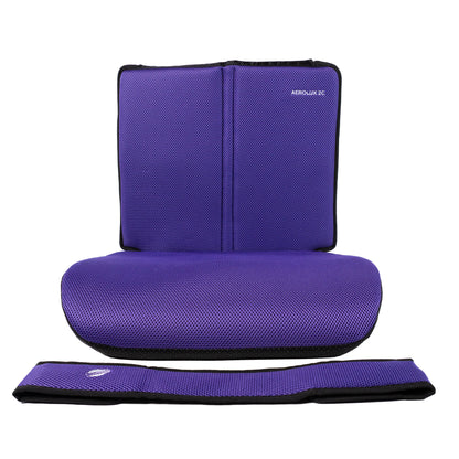AEROLUX 2C - Ensemble de coussins de couleur - Violet S/3