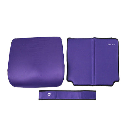 AEROLUX 2C - Ensemble de coussins de couleur - Violet S/3