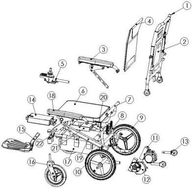 DASH 2 - Motor Frame