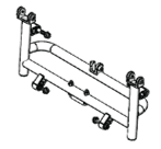 CITY 2 PLUS - Frame Backrest - Lower